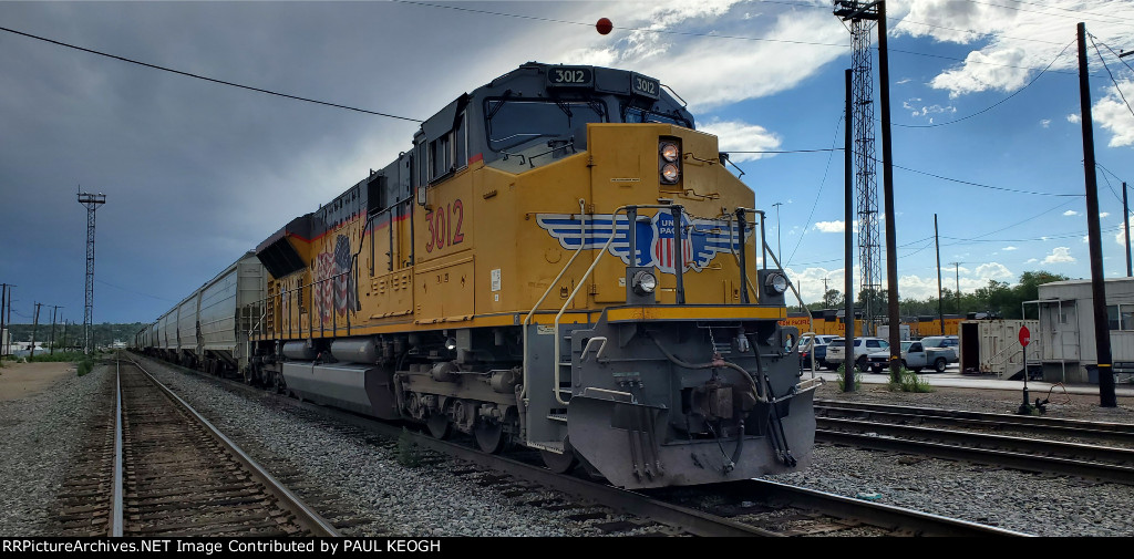 Stopped In The Yard at UP Ogden. 